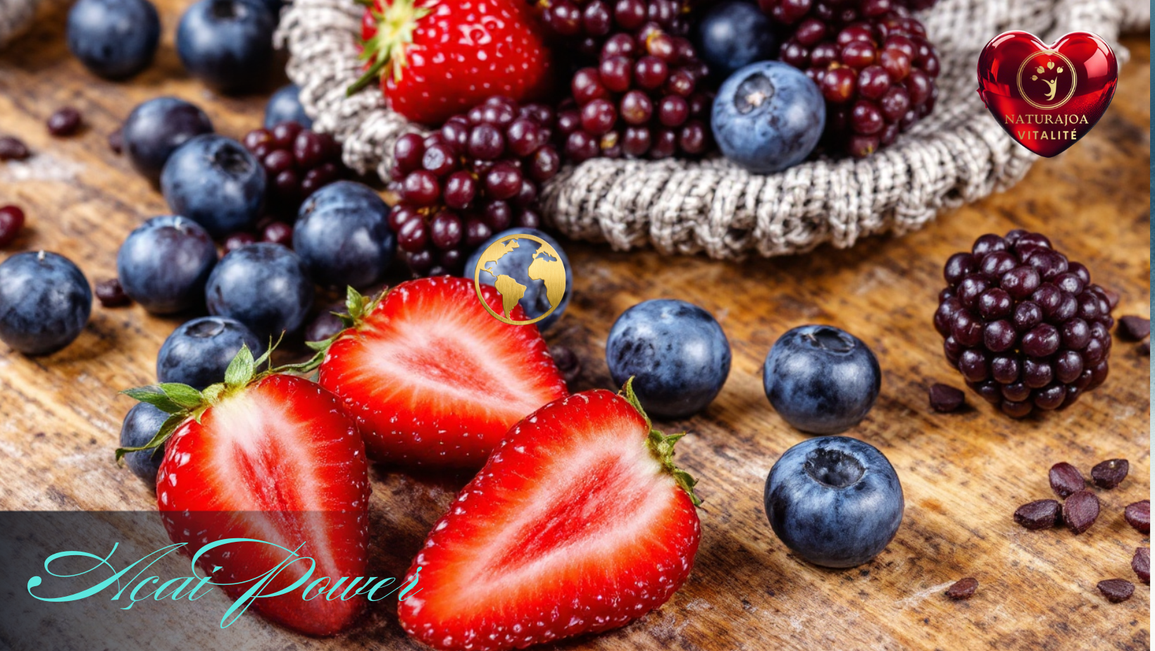 Açaï Power : Énergie, Force et Longévité. Açaí Power: Energy, Strength and Longevity naturajoa.com