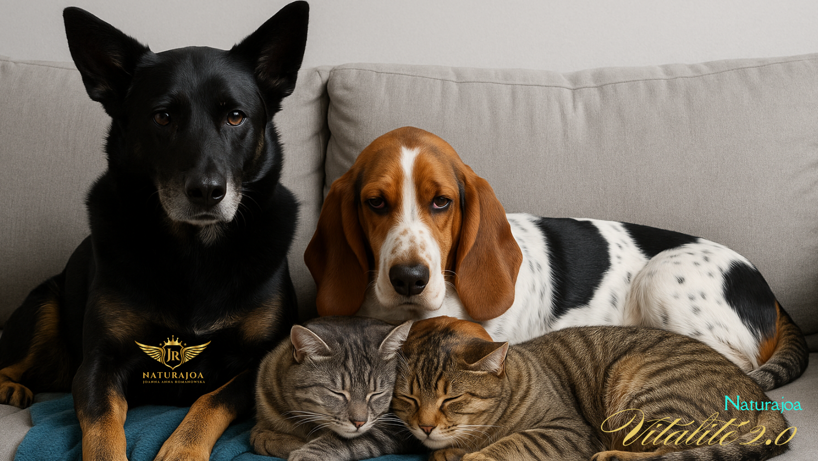 Puppy, Kiki, Newton, Isidore et Joanna Anna Romanowska - Naturajoa