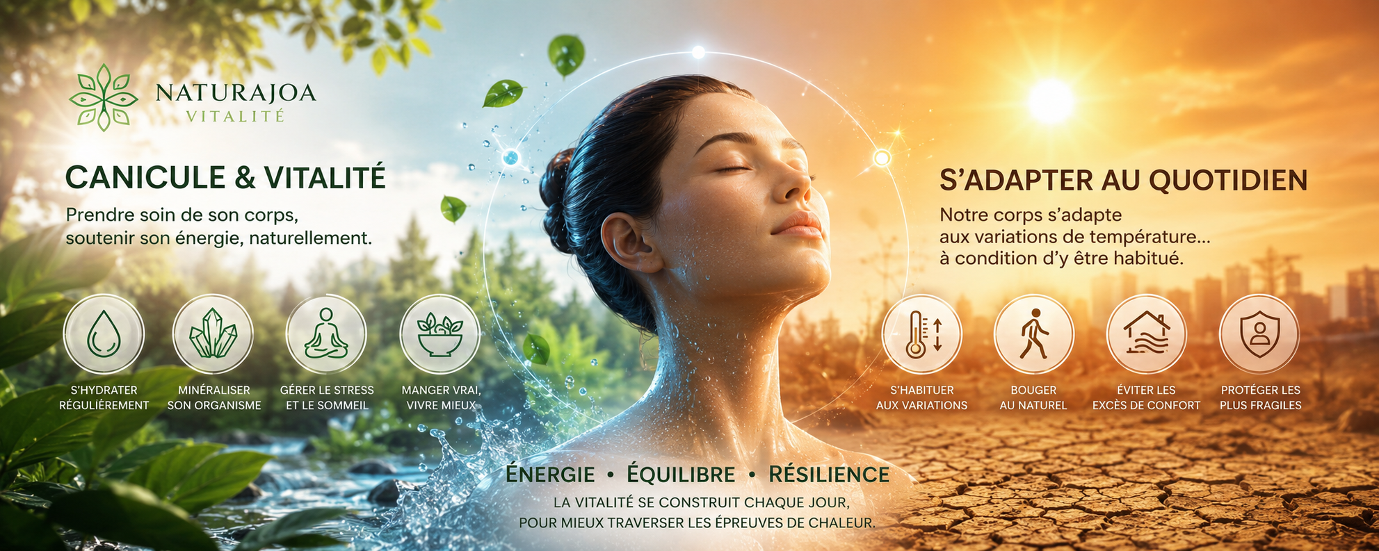 canicule-fatigue-deshydratation-epuisement-causes joanna romanowska naturajoa.com