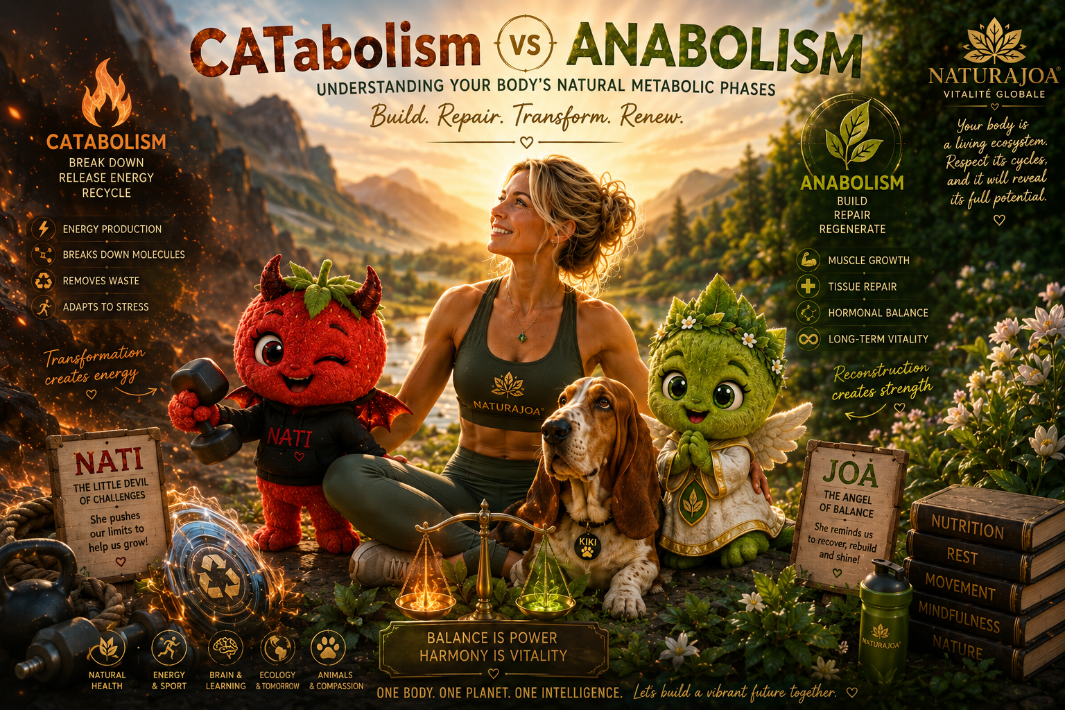 Catabolism vs Anabolism: Understanding Your Body's Natural Metabolic Phases for More Energy, Recovery and Lasting Vitality naturajoa.com